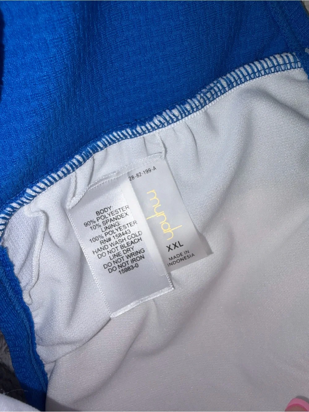 NWT mynah Women’s Royal Blue Two-Piece Swim Set - Classic Bikini size XXL and XL